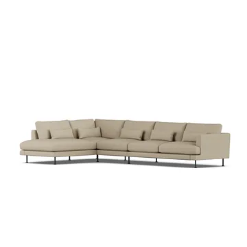 Bredhult sofa - Same Sand 6672-black steel, 4-seater B2 - 1898