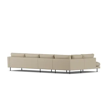 Bredhult sofa - Same Sand 6672-black steel, 4-seater B2 - 1898