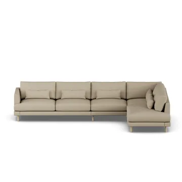 Bredhult sofa - Same Sand 6672-white-oiled oak, 4-seater B1 - 1898