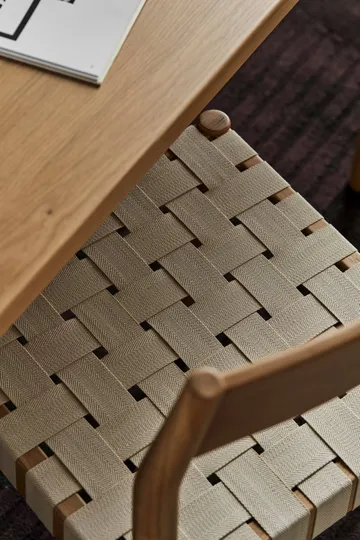 Ekeryd dining chair - Webbing-laquered oak - 1898