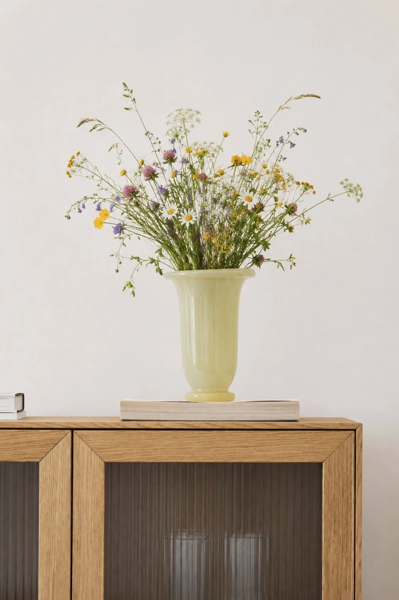 Lid sideboard, White pigmented oak 1898