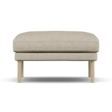 Linnevik footstool - Bern Beige 0341-white-oiled oak - 1898