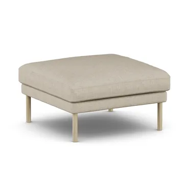Linnevik footstool - Bern Beige 0341-white-oiled oak - 1898