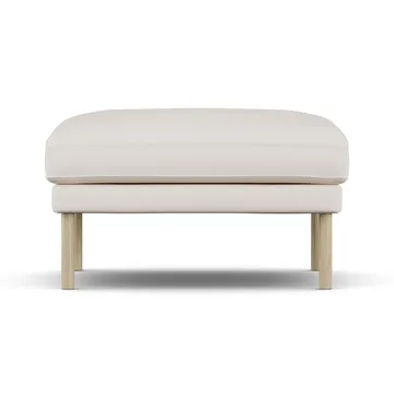 Linnevik footstool - Caleido Beige 9600-white-oiled oak - 1898