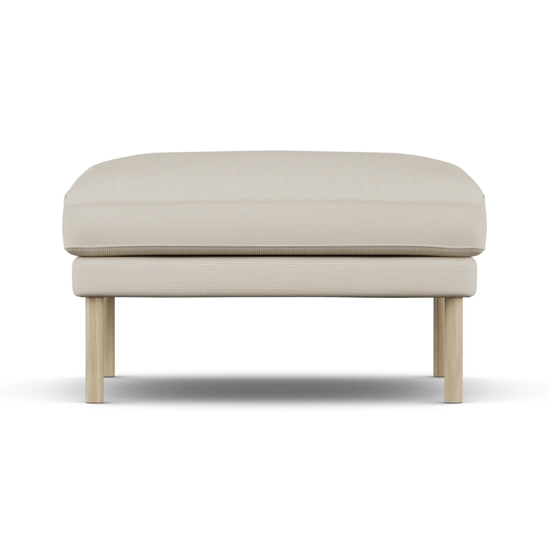 Linnevik footstool, Jump Beige 1956-white-oiled oak 1898