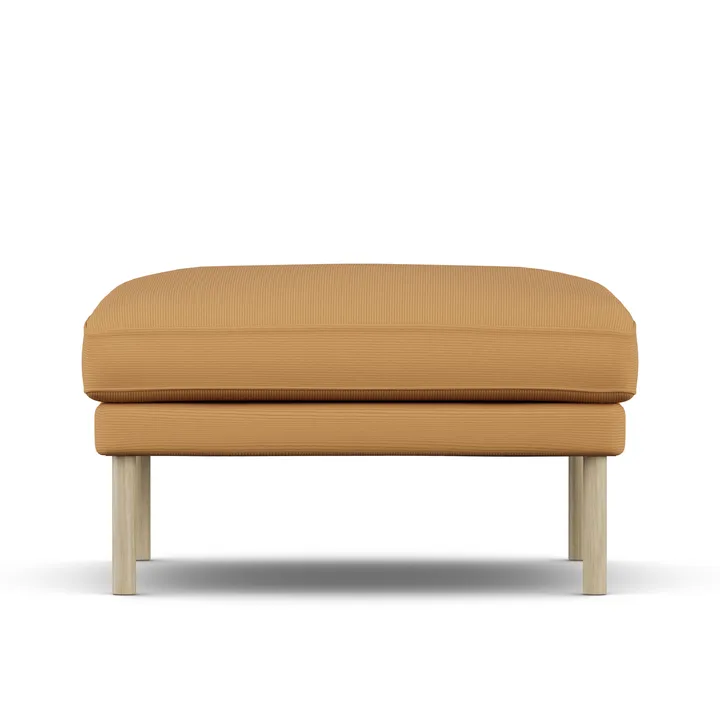 Linnevik footstool - Jump Honey 1959-white-oiled oak - 1898