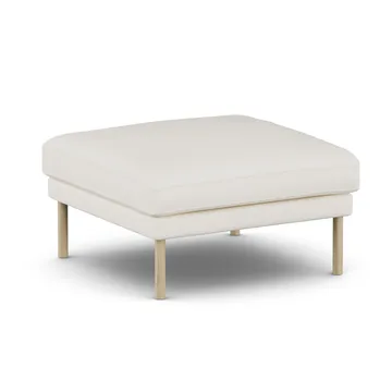 Linnevik footstool - Jump Off White 1954-white-oiled oak - 1898