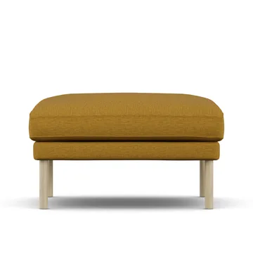 Linnevik footstool - Luiza Mustard 3972-white-oiled oak - 1898