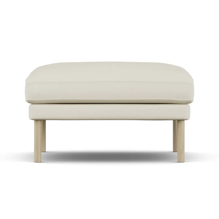 Linnevik footstool - Oslo Nature 1540-white-oiled oak - 1898