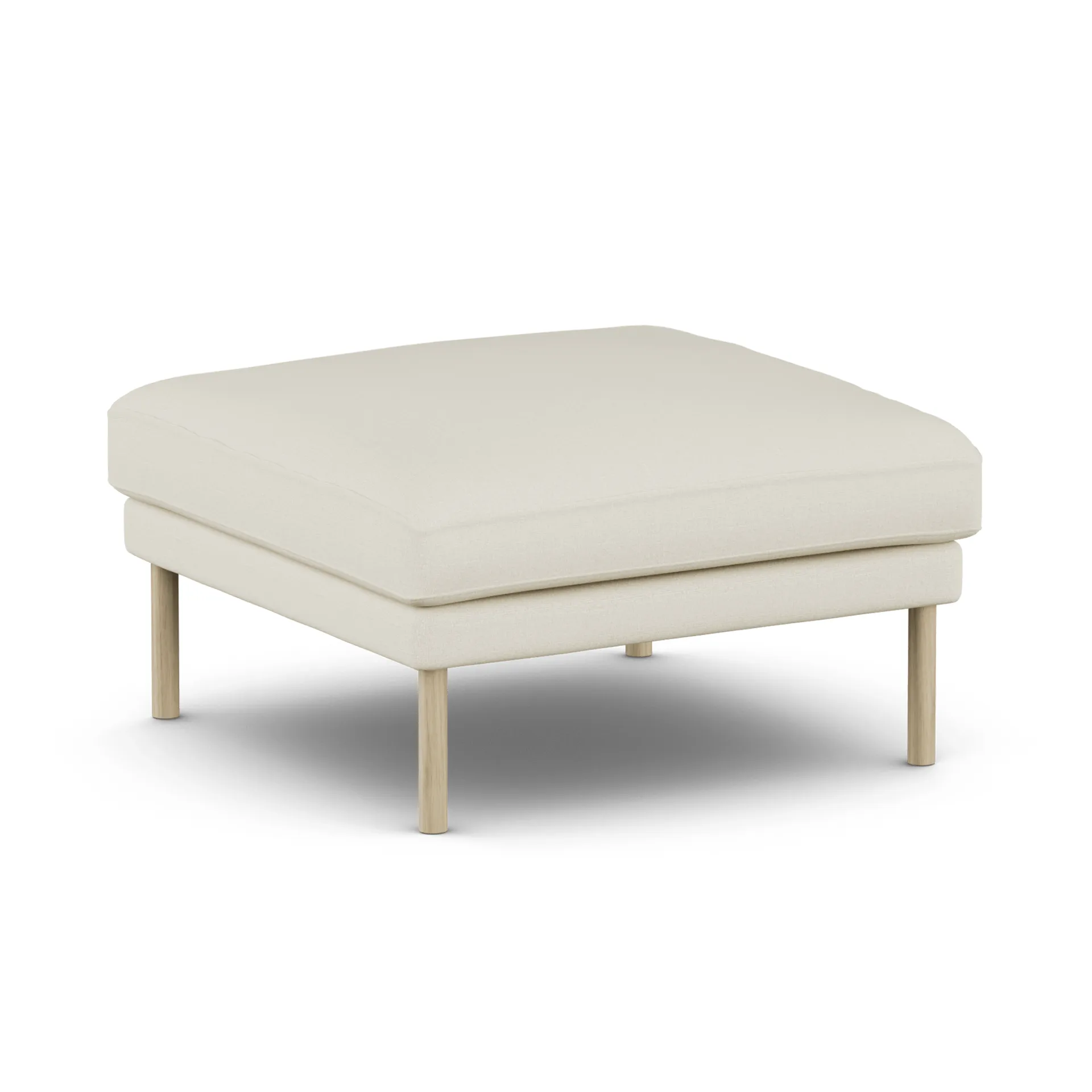Linnevik footstool, Oslo Nature 1540-white-oiled oak 1898