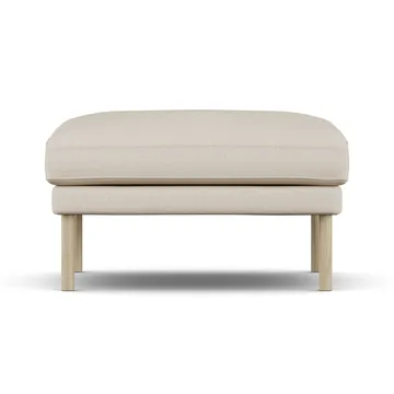 Linnevik footstool - Same Beige 6670-white-oiled oak - 1898