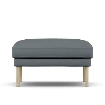 Linnevik footstool - Same Blue 6678-white-oiled oak - 1898