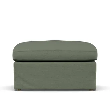 Linnevik footstool - Same Forest 6677-white-oiled oak, with skirt - 1898
