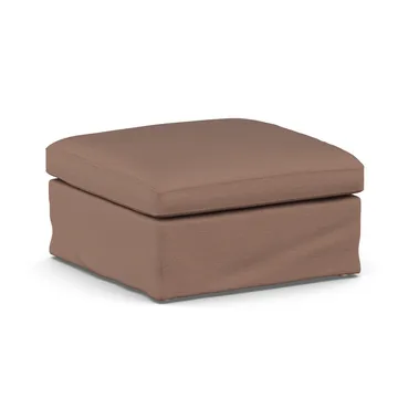 Linnevik footstool - Same Rust 6675-white-oiled oak, with skirt - 1898