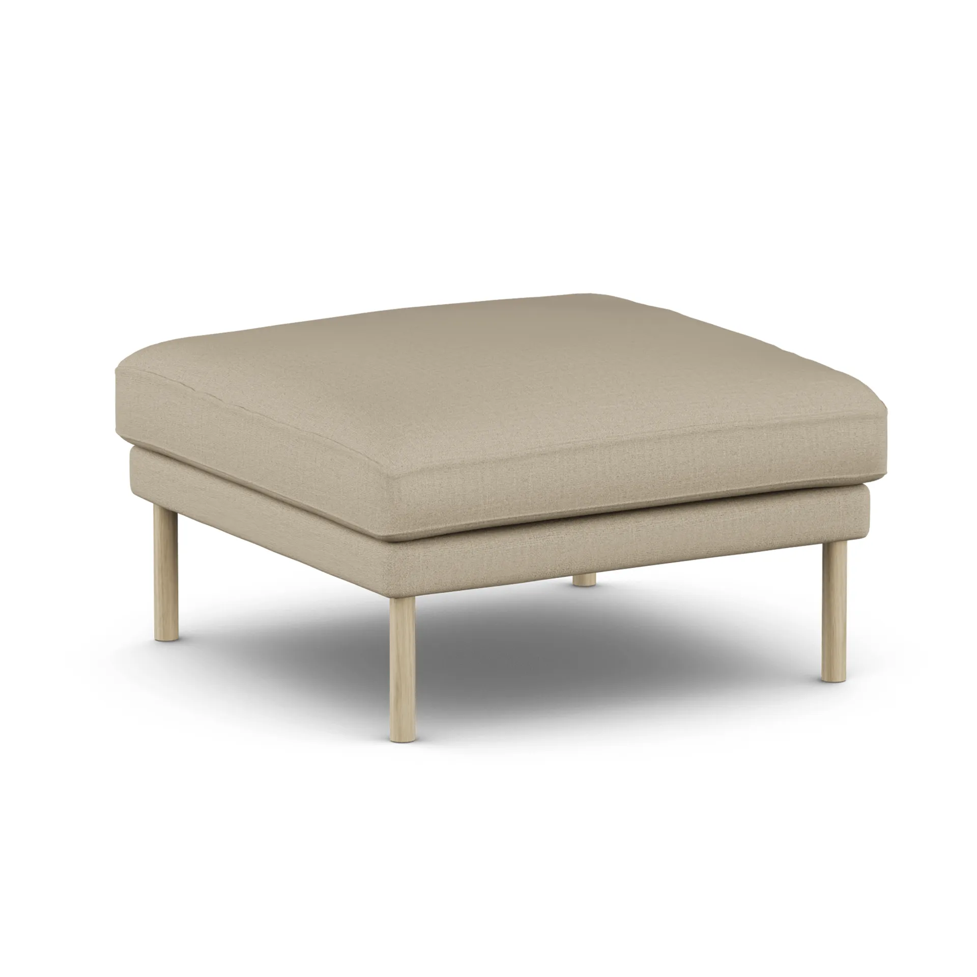 Linnevik footstool, Same Sand 6672-white-oiled oak 1898