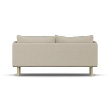 Linnevik sofa - Bern Beige 0341-white-oiled oak, 2-seater - 1898