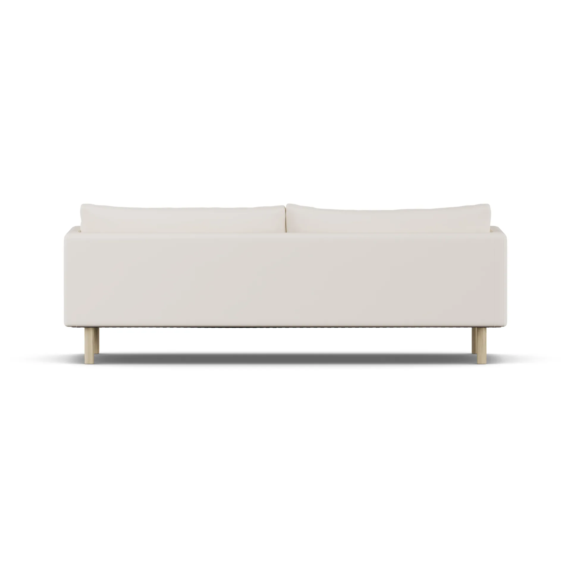 Linnevik sofa, Caleido Beige 9600-white-oiled oak, 4-seater 1898