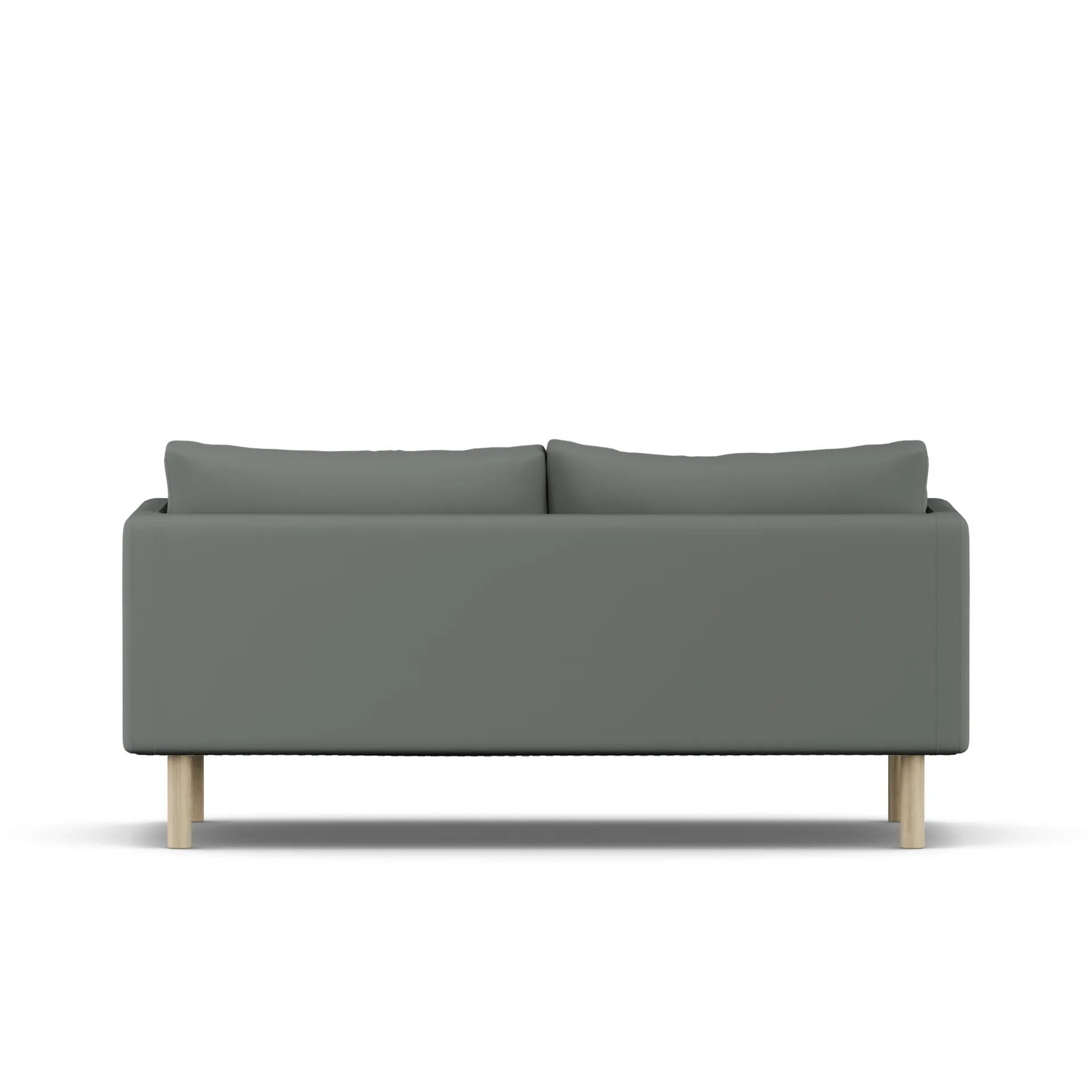 Linnevik sofa, Caleido Grey 1240-white-oiled oak, 2-seater 1898