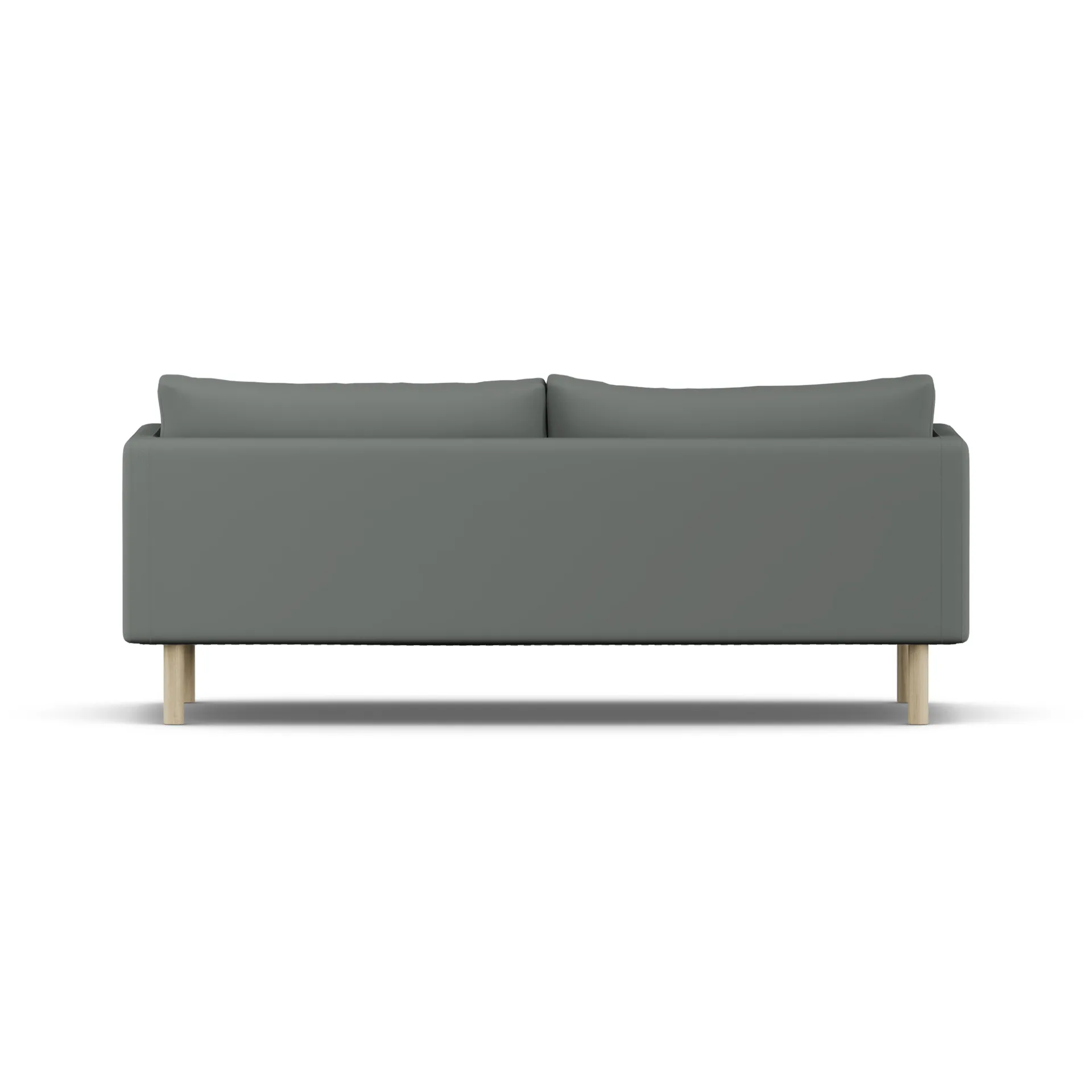Linnevik sofa, Caleido Grey 1240-white-oiled oak, 3-seater 1898