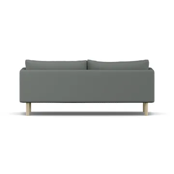 Linnevik sofa - Caleido Grey 1240-white-oiled oak, 3-seater - 1898