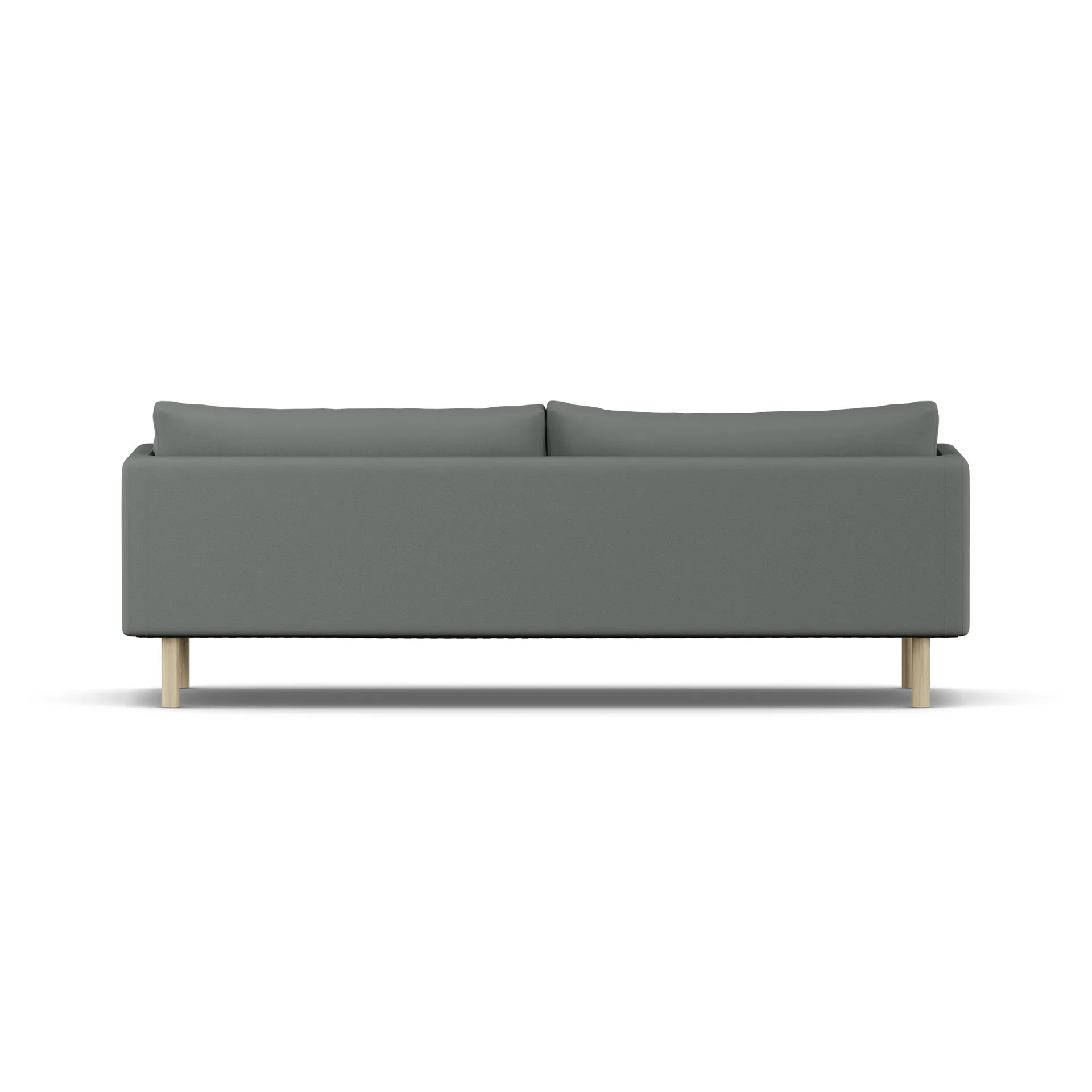 Linnevik sofa, Caleido Grey 1240-white-oiled oak, 4-seater 1898