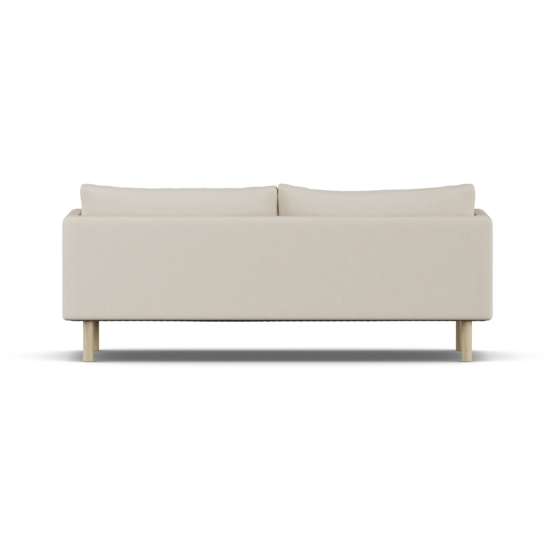 Linnevik sofa, Jump Beige 1956-white-oiled oak, 3-seater 1898