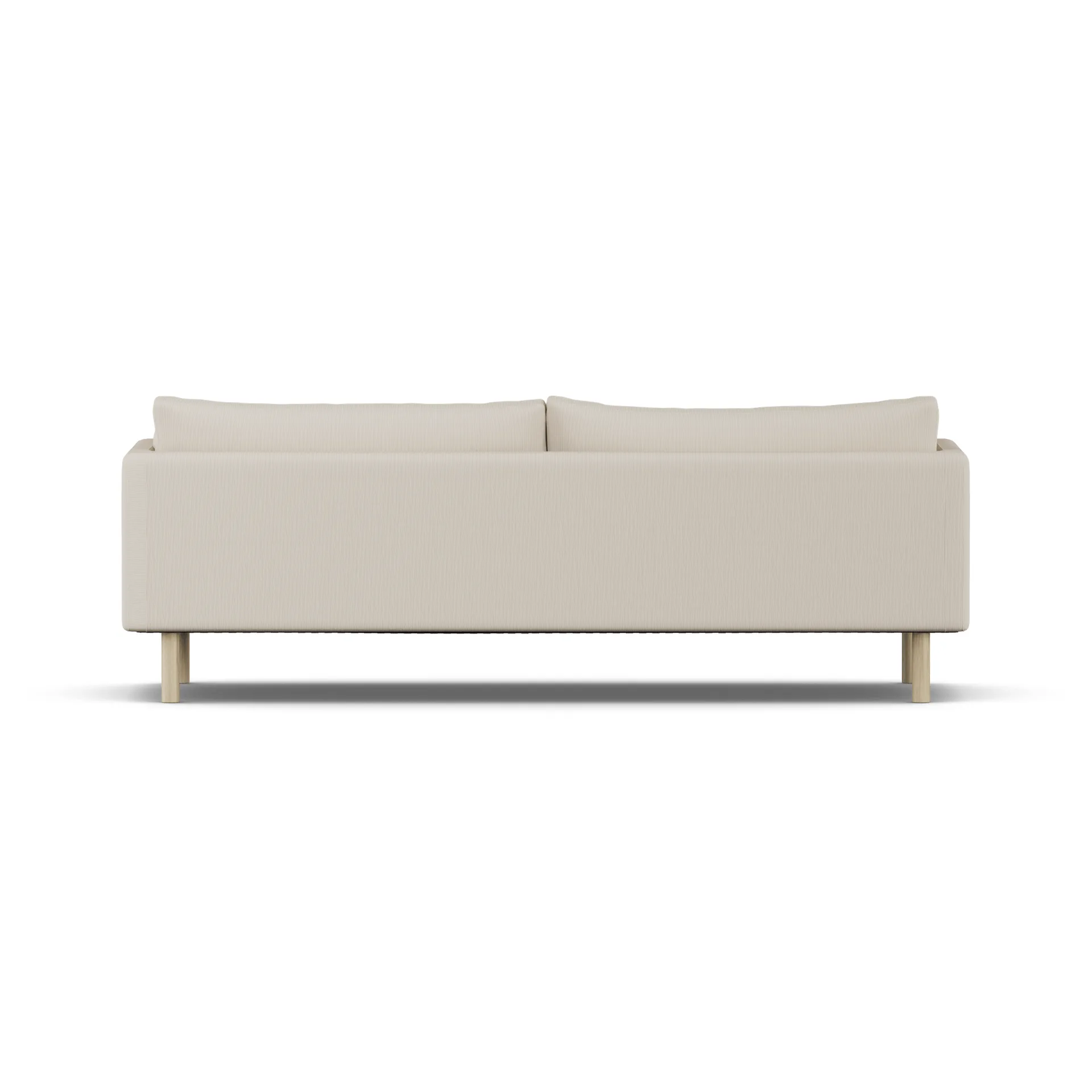Linnevik sofa, Jump Beige 1956-white-oiled oak, 4-seater 1898