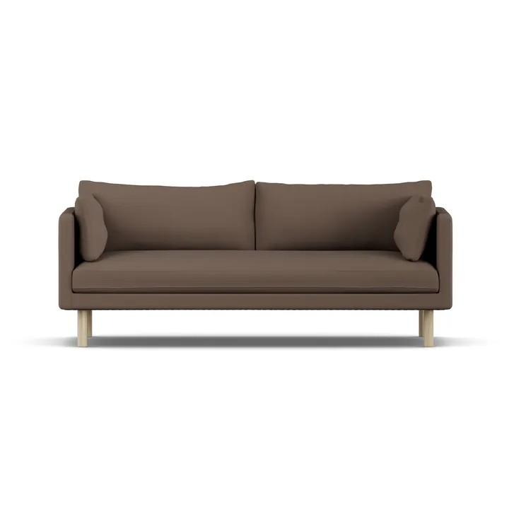 Linnevik sofa - Jump Brown 1955 1955-white-oiled oak, 3-seater - 1898