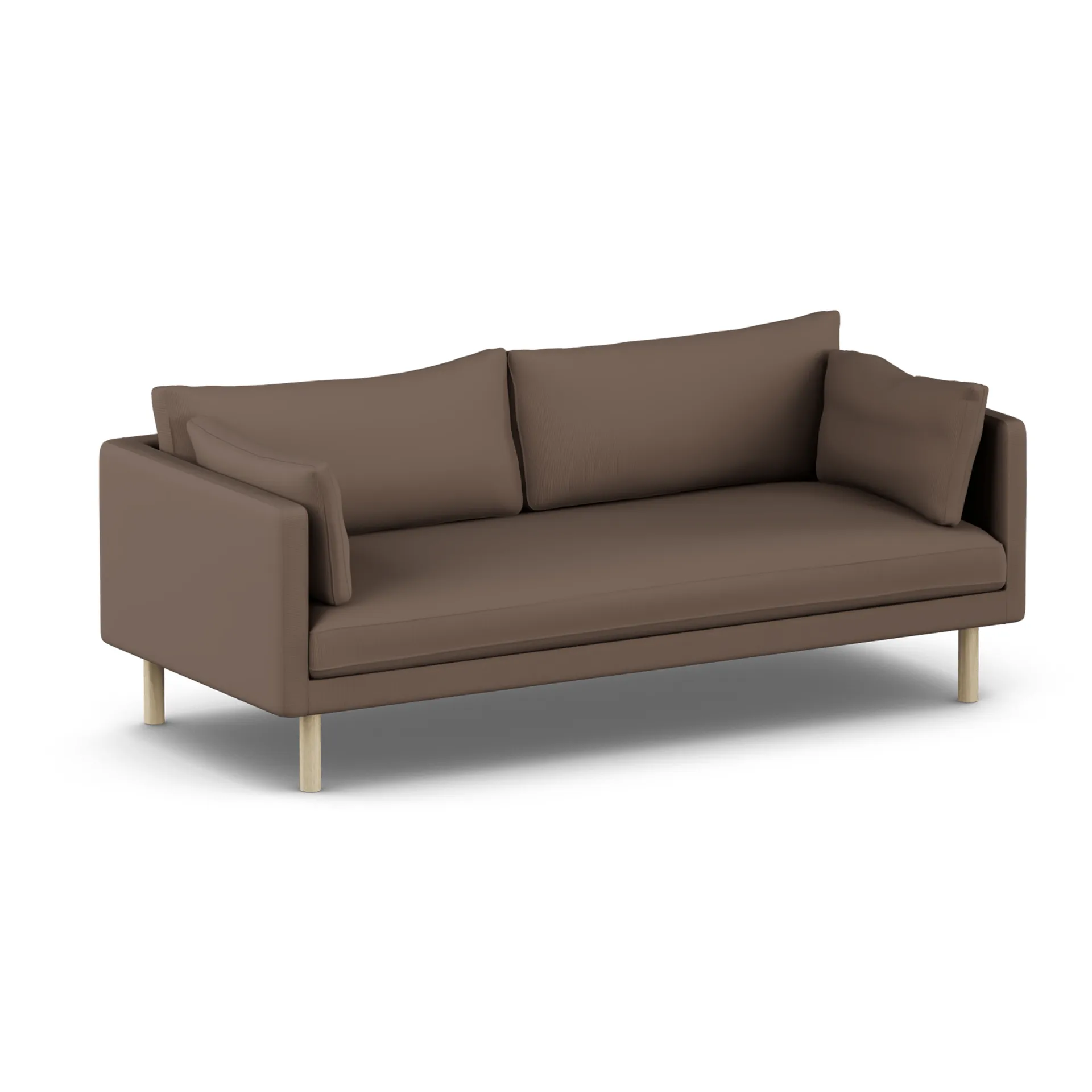 Linnevik sofa, Jump Brown 1955 1955-white-oiled oak, 3-seater 1898
