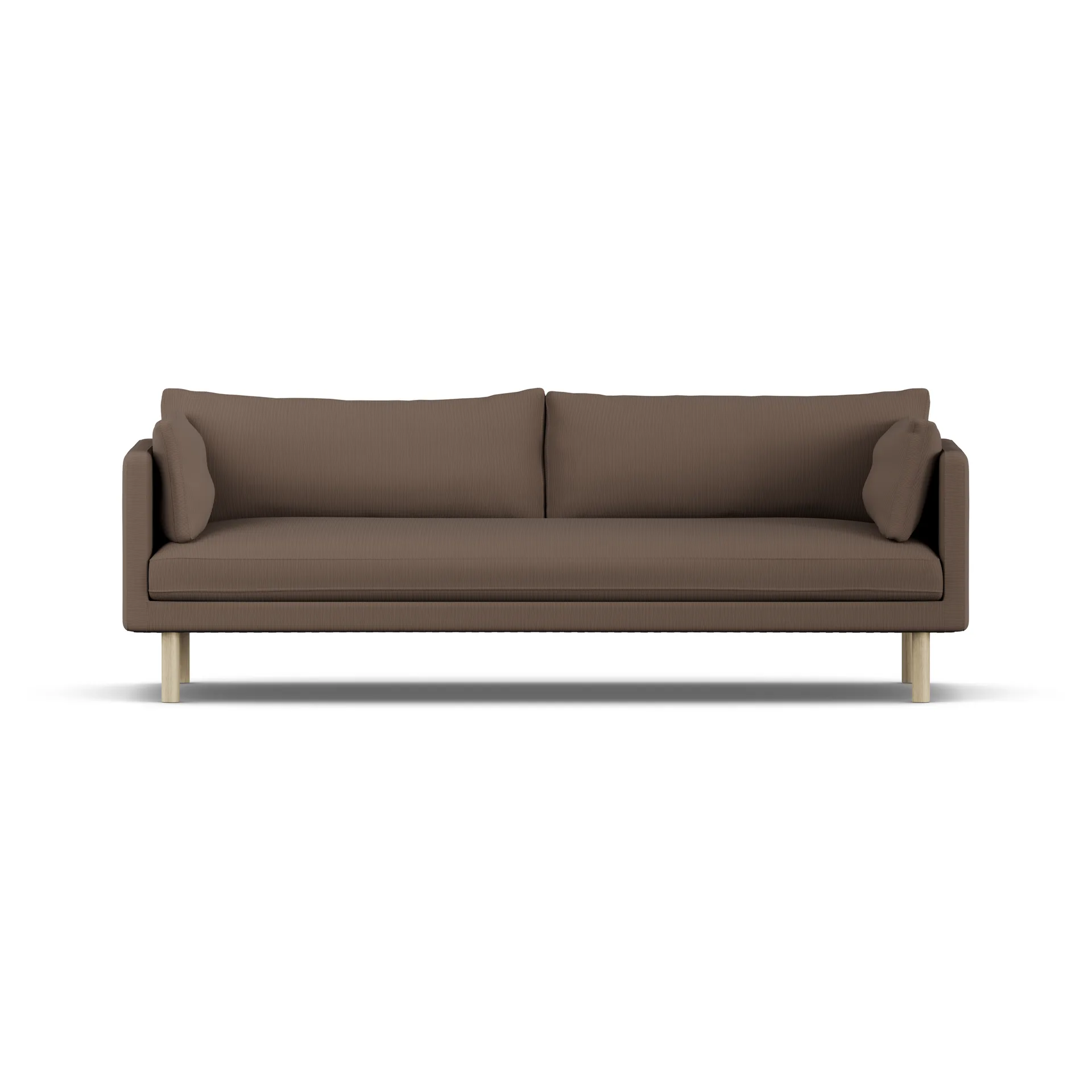 Linnevik sofa, Jump Brown 1955 1955-white-oiled oak, 4-seater 1898