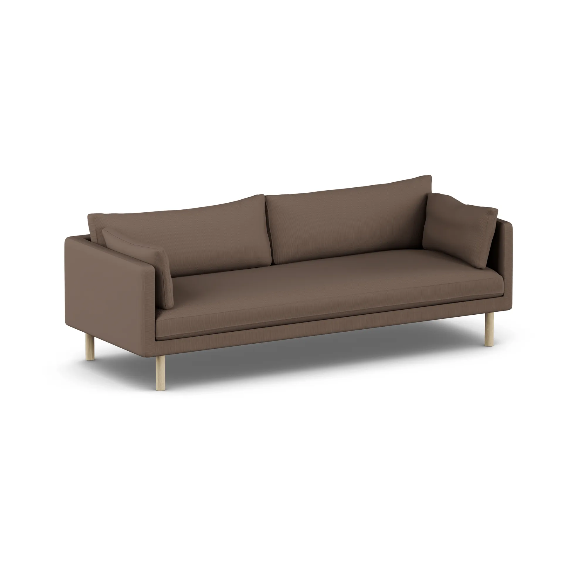 Linnevik sofa, Jump Brown 1955 1955-white-oiled oak, 4-seater 1898