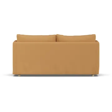 Linnevik sofa - Jump Honey 1959-white-oiled oak, 2-seater, with skirt - 1898