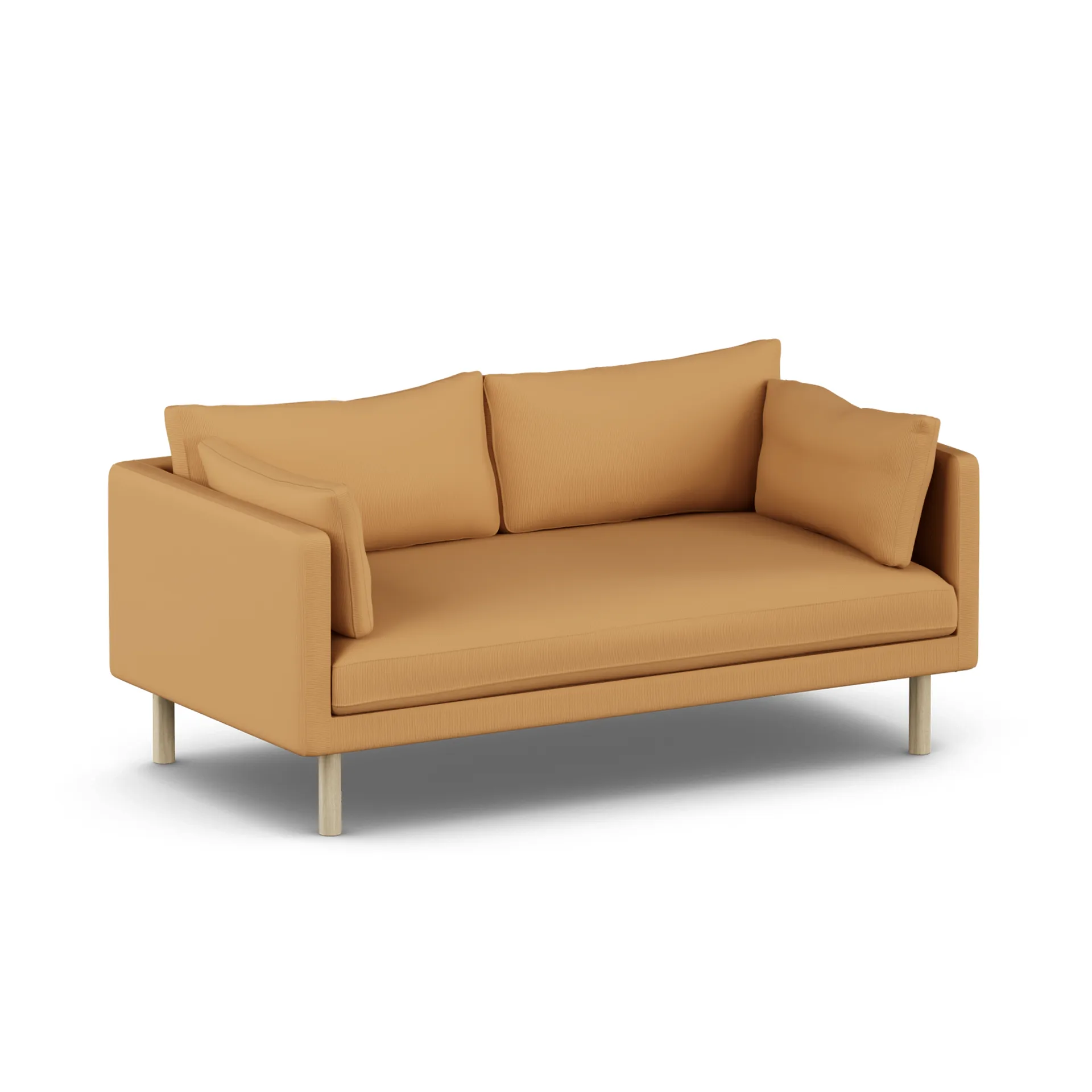 Linnevik sofa, Jump Honey 1959-white-oiled oak, 2-seater 1898