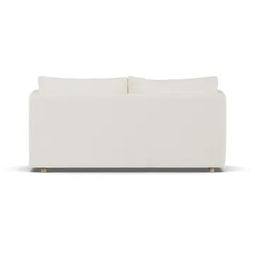Linnevik sofa - Jump off white 1954-white-oiled oak, 2-seater, with skirt - 1898