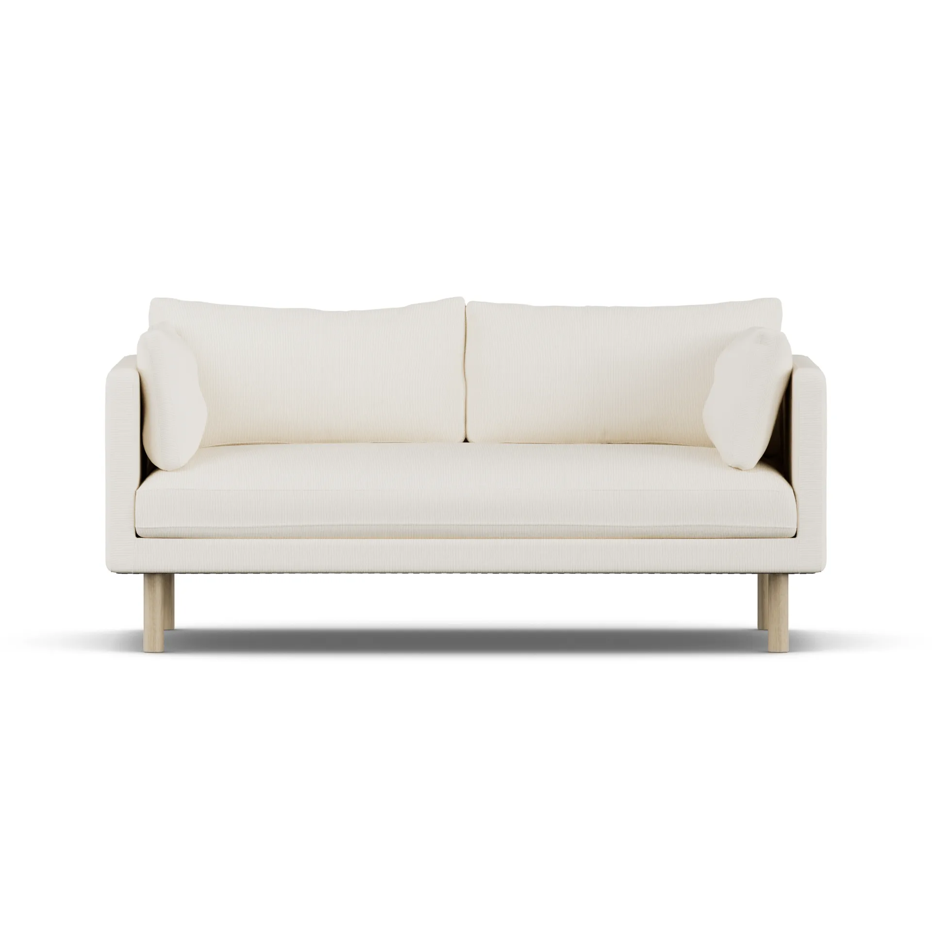 Linnevik sofa, Jump Off White 1954-white-oiled oak, 2-seater 1898