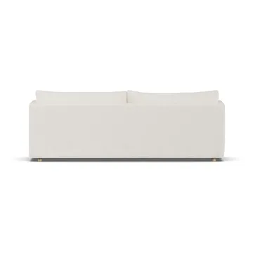 Linnevik sofa - Jump off white 1954-white-oiled oak, 4-seater, with skirt - 1898