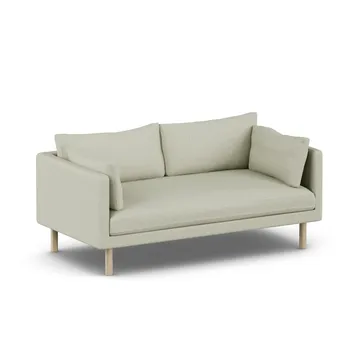 Linnevik sofa - Luiza Beige 3981-white-oiled oak, 2-seater - 1898