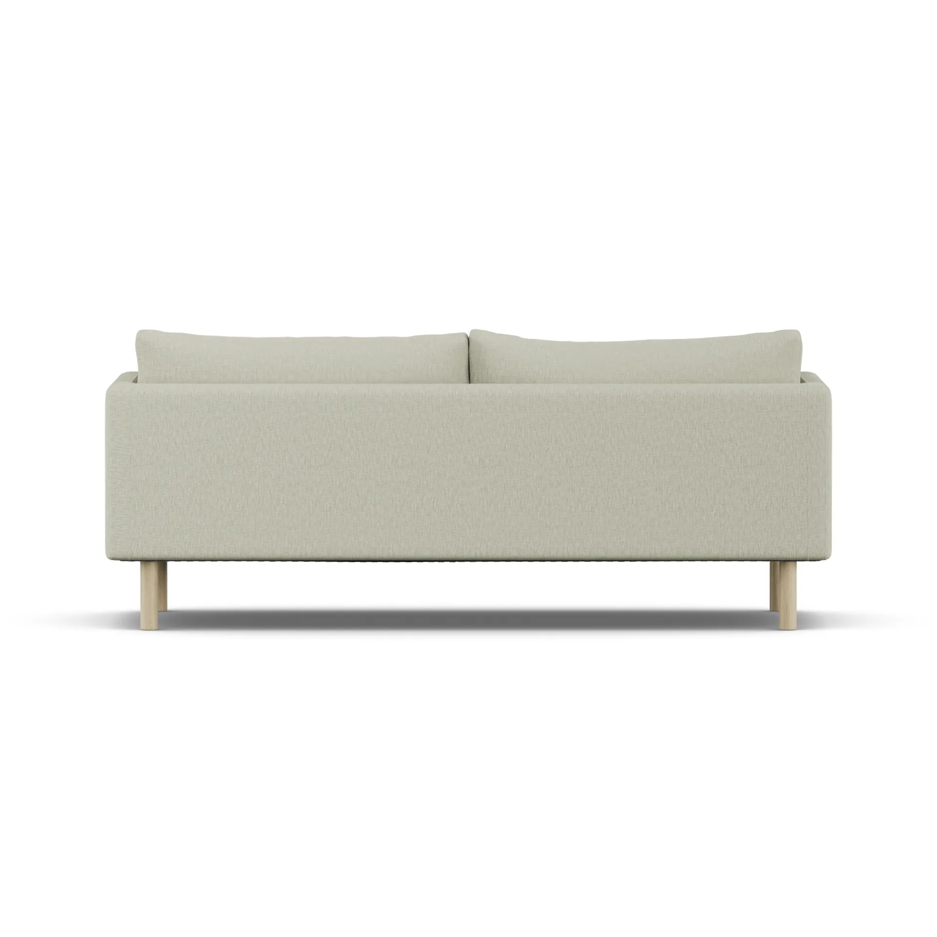 Linnevik sofa, Luiza Beige 3981-white-oiled oak, 3-seater 1898