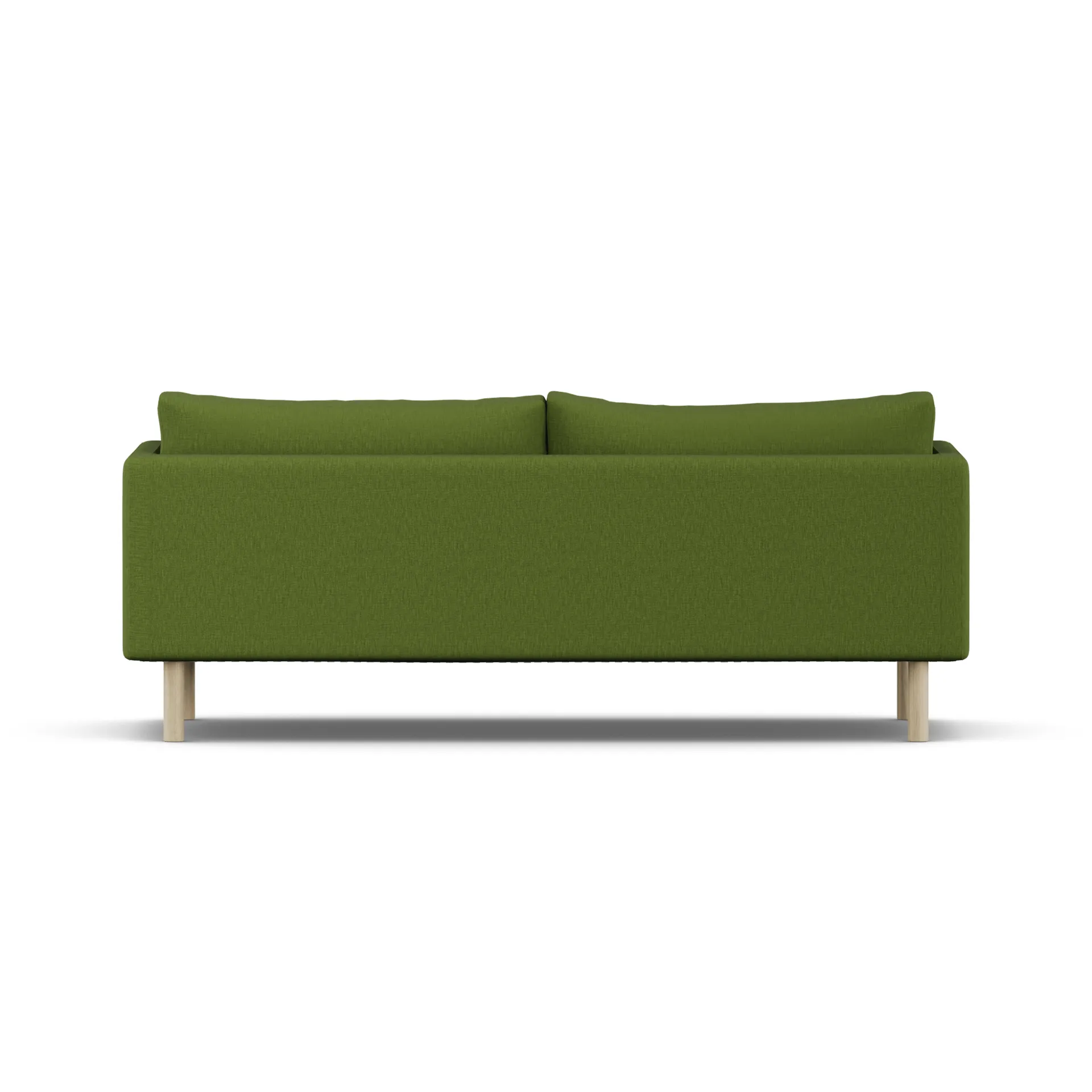 Linnevik sofa, Luiza Green 3975-white-oiled oak, 3-seater 1898