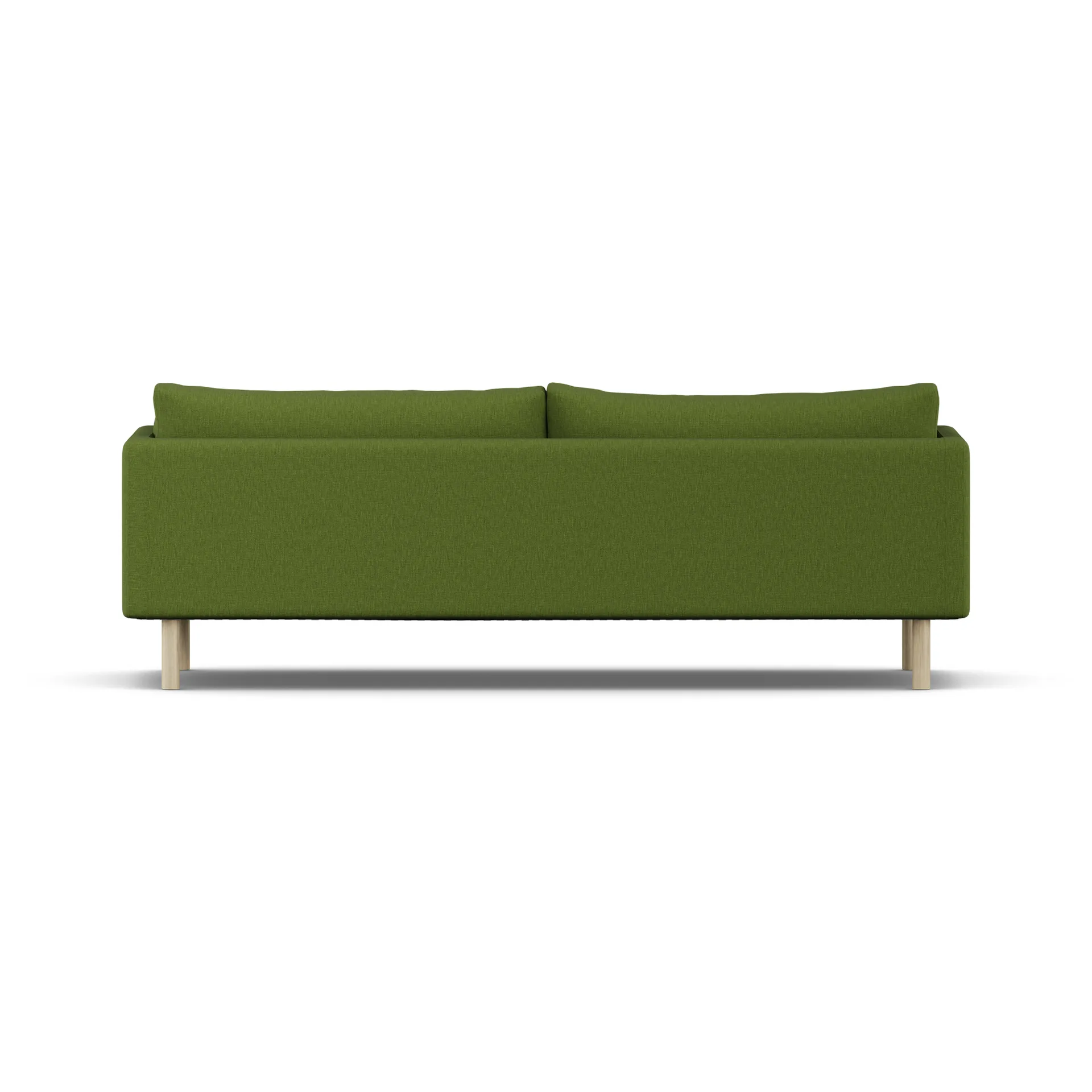 Linnevik sofa, Luiza Green 3975-white-oiled oak, 4-seater 1898