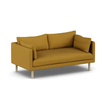 Linnevik sofa - Luiza Mustard 3972-white-oiled oak, 2-seater - 1898