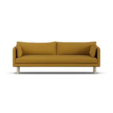 Linnevik sofa - Luiza Mustard 3972-white-oiled oak, 4-seater - 1898