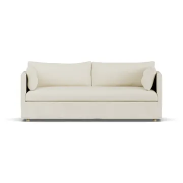 Linnevik sofa - Oslo Nature 1540-white-oiled oak, 3-seater, with skirt - 1898