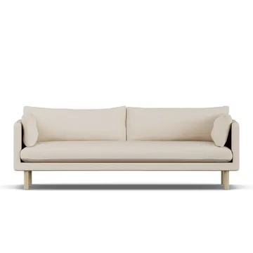 Linnevik sofa - Same Beige 6670-white-oiled oak, 4-seater - 1898
