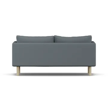 Linnevik sofa - Same Blue 6678-white-oiled oak, 2-seater - 1898