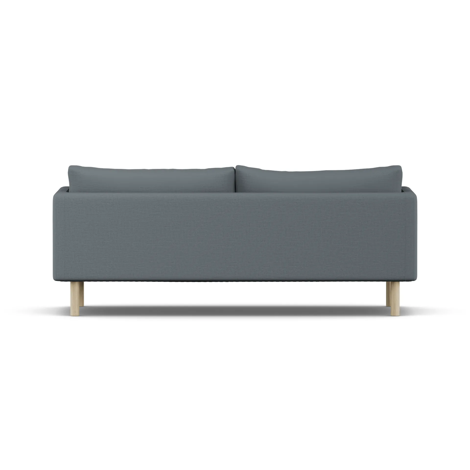 Linnevik sofa, Same Blue 6678-white-oiled oak, 3-seater 1898