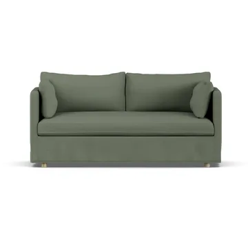 Linnevik sofa - Same Forest 6677-white-oiled oak, 2-seater, with skirt - 1898
