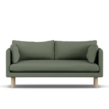 Linnevik sofa - Same Forest 6677-white-oiled oak, 2-seater - 1898