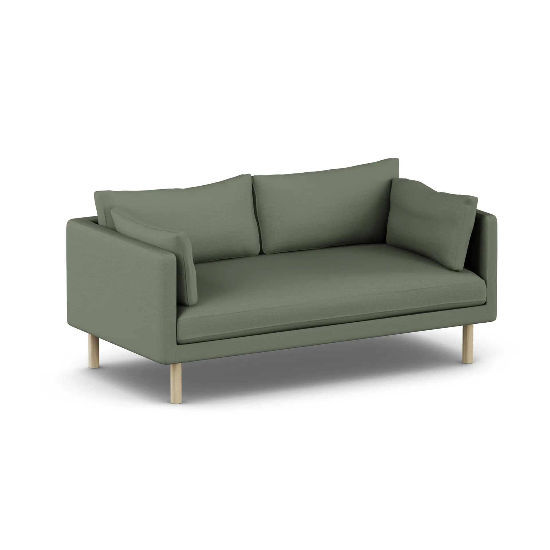 Linnevik sofa, Same Forest 6677-white-oiled oak, 2-seater 1898