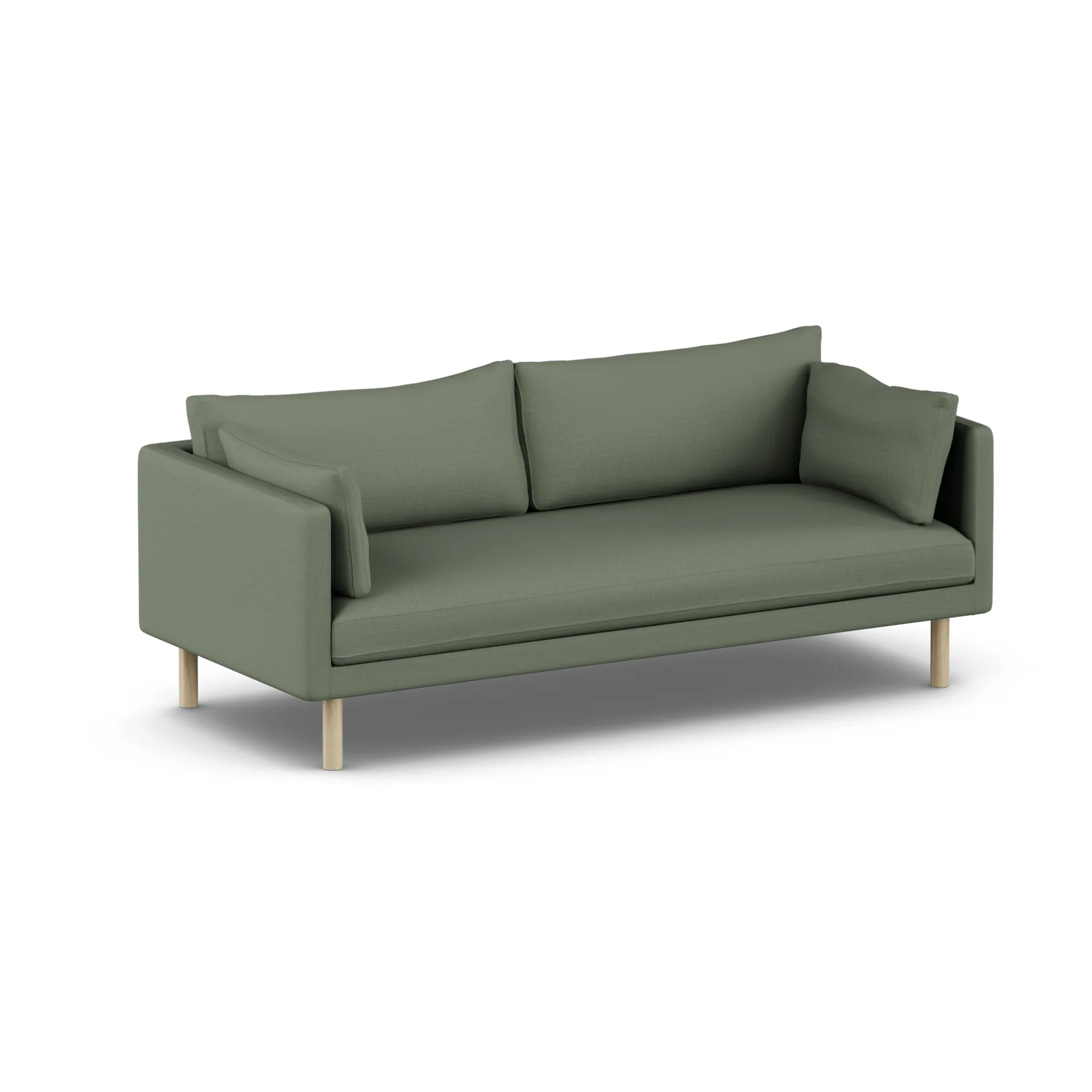 Linnevik sofa, Same Forest 6677-white-oiled oak, 3-seater 1898